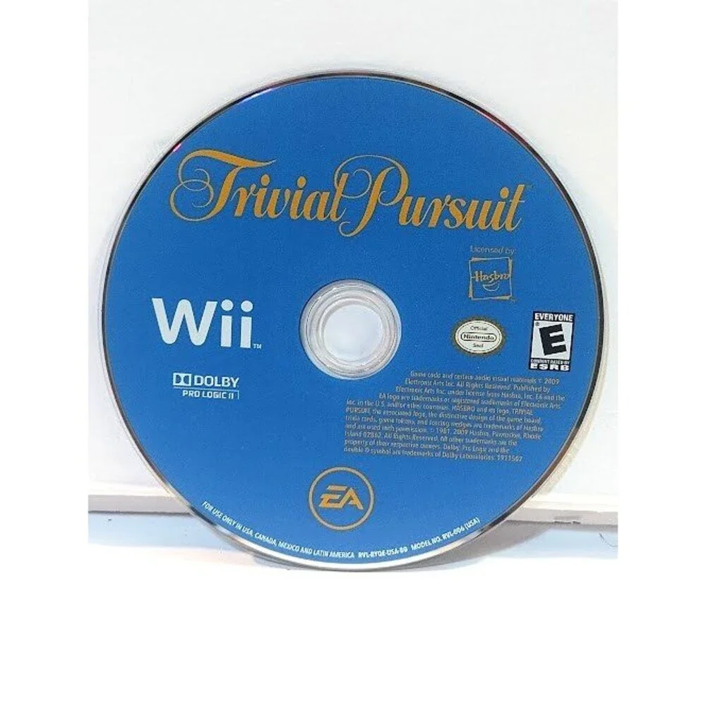 Trivial Pursuit (Nintendo Wii, 2007)  Video Game